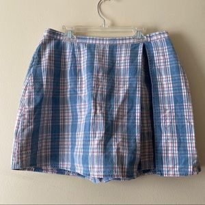 EXP Plaid Skort